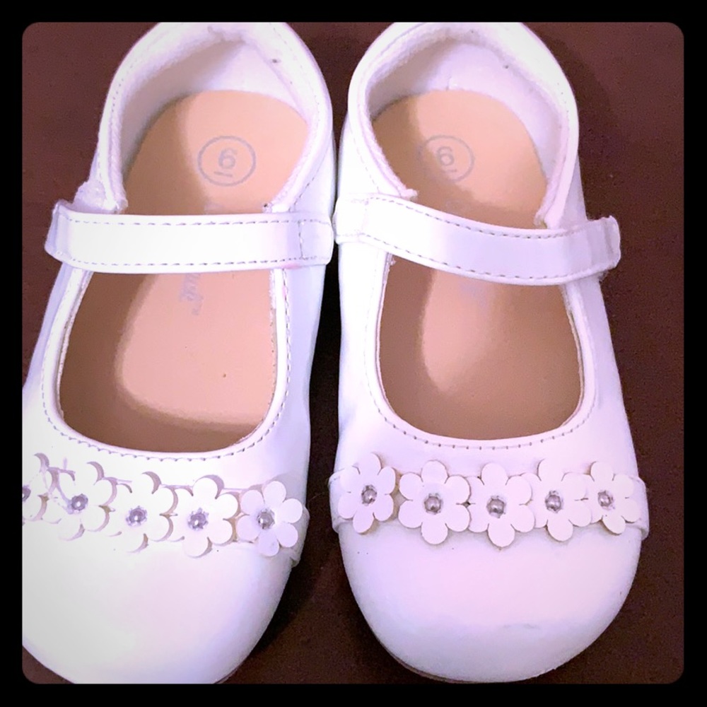 White Mary Jean shoes
